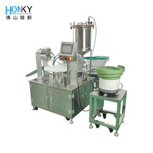 Wholesale 9ml Massage Cream Filling Machine Full Automatic Vial Syringe Filling And Plug Pressing Machine from china suppliers