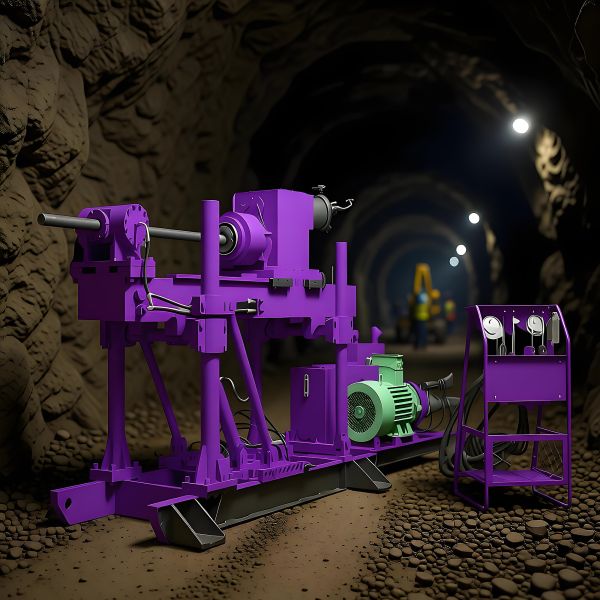 High Maneuverability Core Drilling Rig Horizontal Borehole Drilling Machine Tunnel Core Drilling Rig