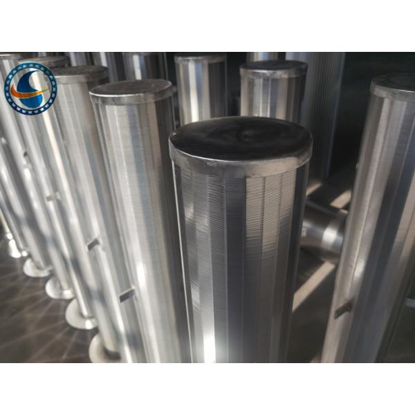 Ss 321 Johnson Type Continuous Slot Wedge Wire Screen Pipe