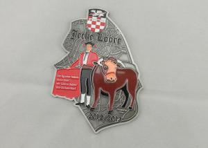 Wholesale Zinc Alloy / Pewter Jecke Loore Karneval Carnival Medal by Die Casting, Antique Nickel Plating from china suppliers
