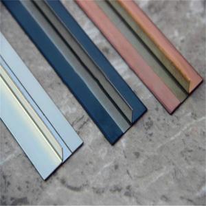 Wholesale Brushed Finish Stainless Steel Angle U Shape Trim 201 304 316 from china suppliers