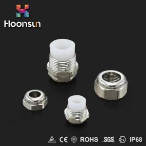 Wholesale Dustproof Waterproof Cable Gland High Temperature With Silicone Nikelpplated Brass Cable Gland from china suppliers