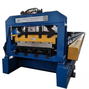 China Metal Steel Decking Floor Sheet Roll Forming Making Machine on sale