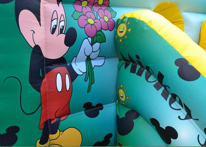 12ft X 18ft Mickey Mouse Inflatable Combo Birthday Party Bounce House And Slide