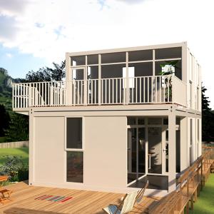 Wholesale 2 Story Container Temporary Housing Mini Prefabricated Modular Homes from china suppliers