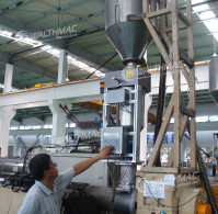 HDPE Pipe Per Meter Weight Gravimetric Dosing Feeder System Control Thickness