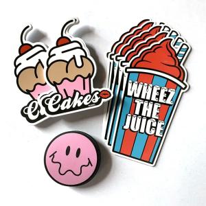 Wholesale Waterproof PVC Vinyl Stickers Customised Cartoon Inspirational Quote Logo Die Cut Sticker from china suppliers