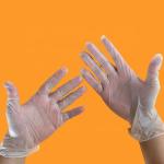 Medical Vinyl Exam Gloves Powder Free Latex Free Flexible Non Slip Design