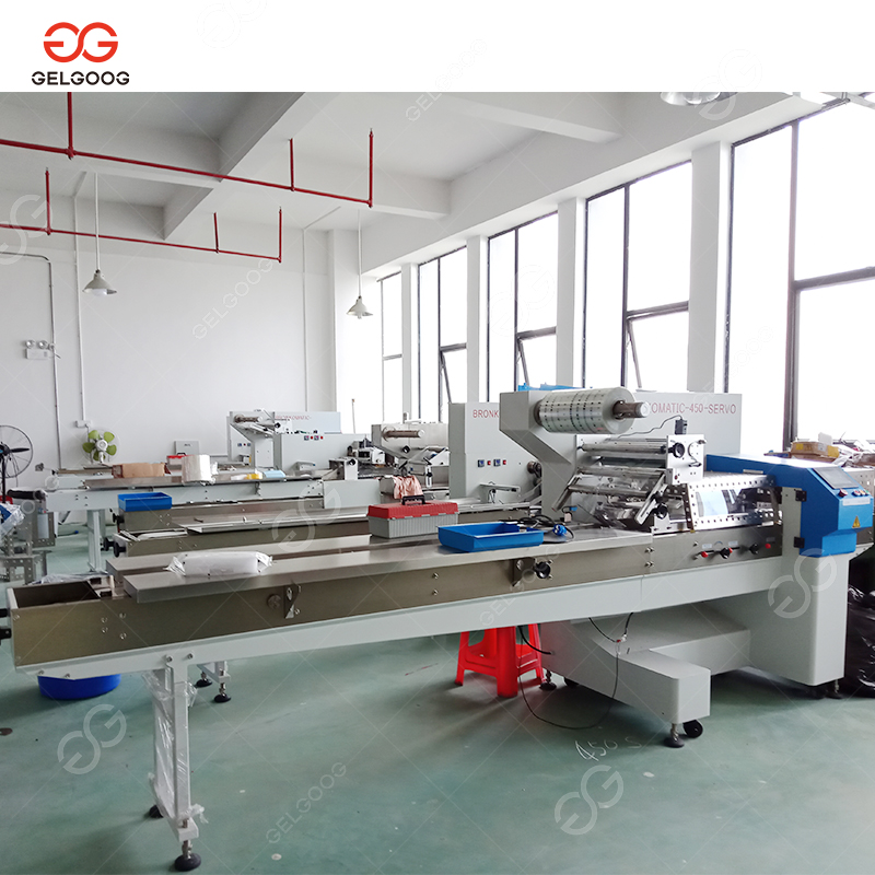 Granola bar packaging machine