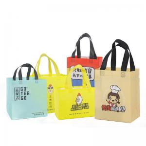 Wholesale Die Cutting Non Woven Packaging Bag , Promotional Shopping Bag Heat Seal from china suppliers