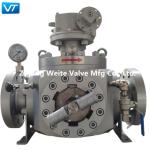 A105 Body Piggable Ball Valve 4'' 600LB ANSI B16.34 Pig Valves