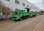 Green Tipper Dump Truck Howo 116hp High Strength Steel