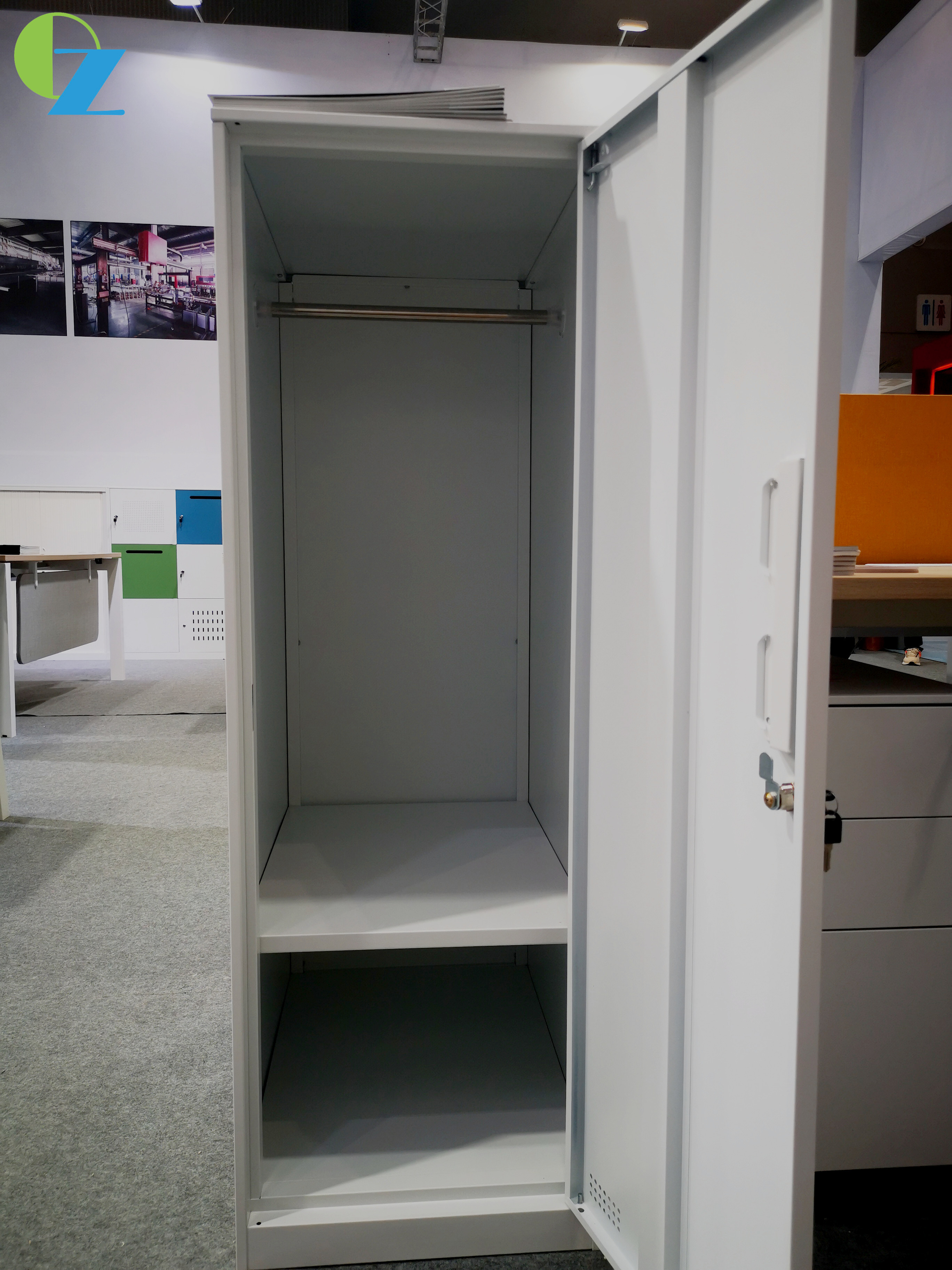 Luoyang 12mm Slim Edge Steel Cabinet Locker For Modern Office