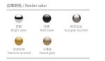 Aluminum,Double Sliding Door ,Bathroom Shower Room,Rose Gold Brushed