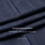 Windproof Men's Business Suit And Blazer 2 Pieces Coat Pants Formal Wedding Wear