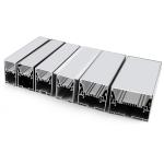 Aluminum Alloy 6063 Suspended LED Profile For Office School Residential Lighting