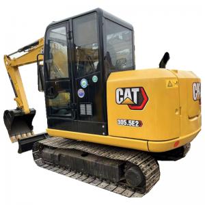 China 5 Ton Used Mini Hydraulic Excavator CAT 305.5E2 Caterpillar Small Digger on sale