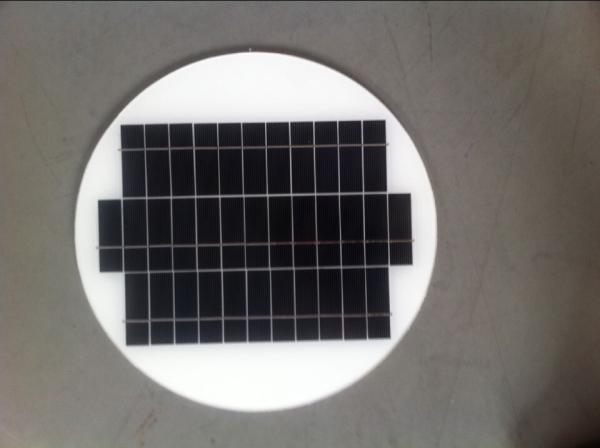 round solar module 10W 20W and 5W for DC 12V solar light, OEM available/circle