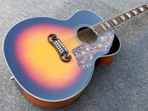 Wholesale 12 Strings G200 Acoustic Guitar with Sunset,Solid Spruce top,43 inch Maple G200vs Acoustic Guitar,Fishman pickup from china suppliers