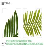 Kinds Artificial Palm Leaves Tropical Fake Leaves, Monstera Leaf Faux Leaves
