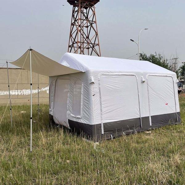 hot selling Oxford Cloth Wild Outdoor Camping Tent House inflatable camping tent