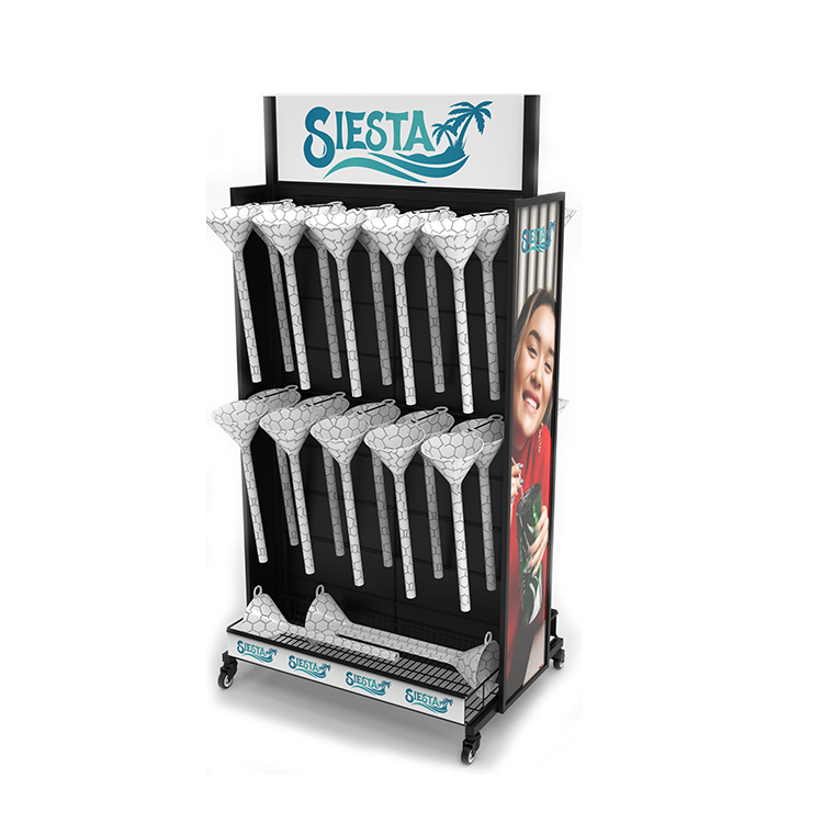 metal display stand