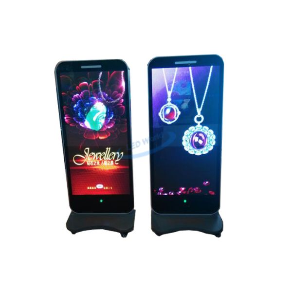 55 Inch Outside Digital Signage Sliver / Black / Golden Color For Advertising