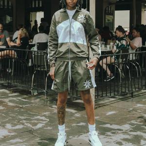 Wholesale Custom Logo Streetwear Windbreaker Jacket Jogging Nylon Tracksuit for Men Sets Nylon Hoodie Jogger Short Set With Zipper from china suppliers