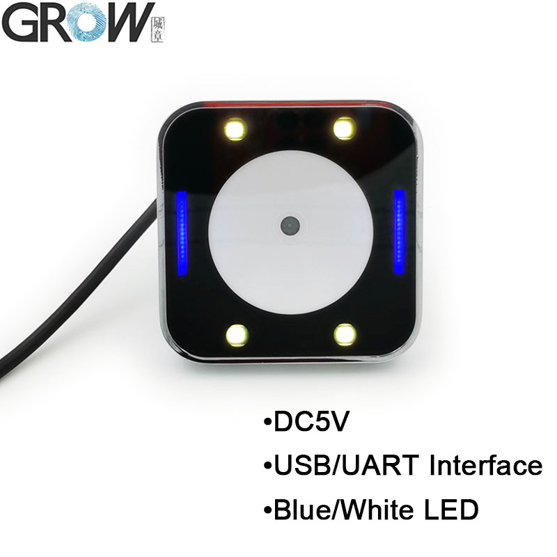 Grow GM810 Series DC5V 1d 2D USB Uart Barcode Scanner Module Reader
