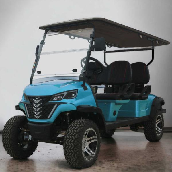 Color Customizable MacPherson Independent Suspension Electric Golf Cart 4kw Off