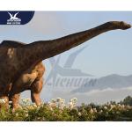 Gaint Waterproof Realistic Dinosaur Models / CE RoHS Dinosaur Garden Art