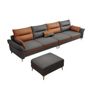 Wholesale Hotel Living Room Modern Luxury Leather Sofa Sophisticated Craftsman from china suppliers