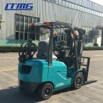 Dual Fuel LPG Forklift Truck 1.5 Ton Container Lifting Equipment For Docks