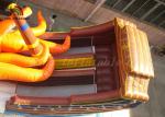 PVC Tarpaulin Commercial Inflatable Dry Slide Fire retardant Slide For Adults /