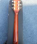 Sunburst Chibson G45 acoustic guitar classic twin rhombic inlays rosewood body