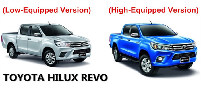 Replacement Body Kits TRD Style Upgrade Facelift Distributor For Toyota Hilux Revo And Rocco