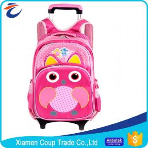 China 600D Polyester Promotional Products Backpacks Kids Trolley Bag For School Students on sale
