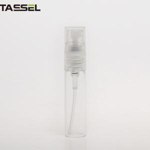 Wholesale Ribbed Closure Empty Cosmetic Containers With PP Dustcap And Clear Glass from china suppliers