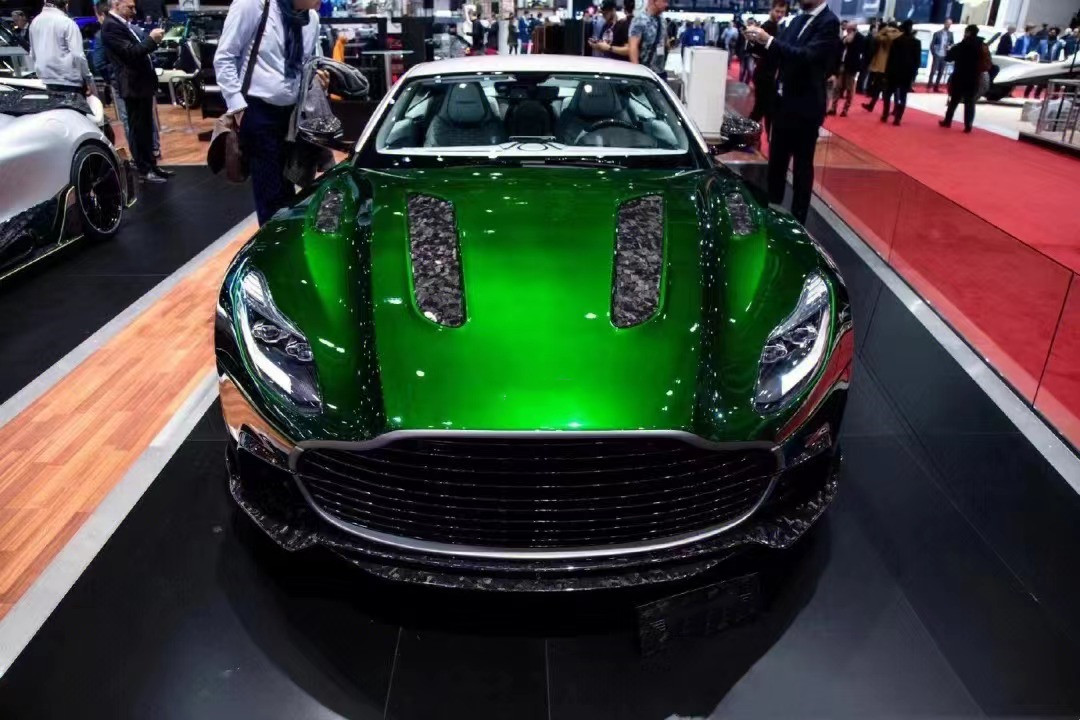 DB11 Aston Martin Body Kit Custom Color Hood Carbon Fiber Engine Hatch 2017-