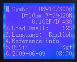 ISO6506, ASTM E-10 Automatic Brinell Hardness Tester HBA-3000S