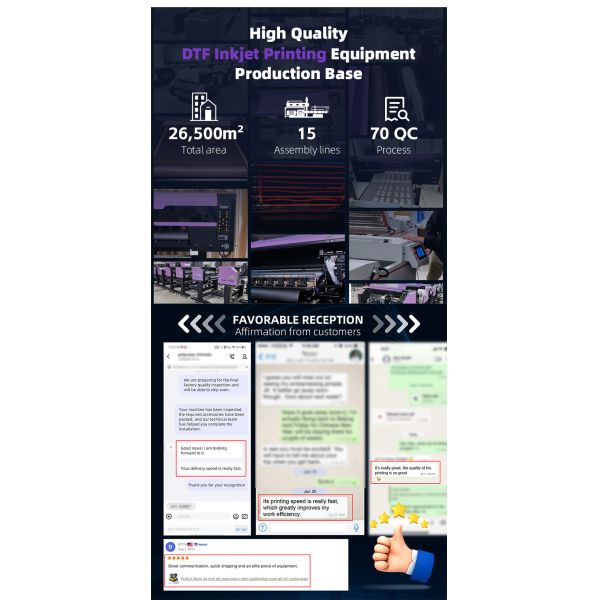 Ingani 24" 63cm 60cm I3200 Heads A1 Dtf Printer Impressora Dtf Drucker With Shake Powder Machine