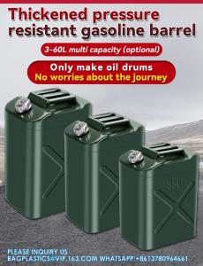 Wholesale Metal 60 Liter Jerry Can 60l Steel Jerry Cans Gasoline Tank Jerry Gas Can Holder Metal Lockable Jerry Can Mount Rack from china suppliers