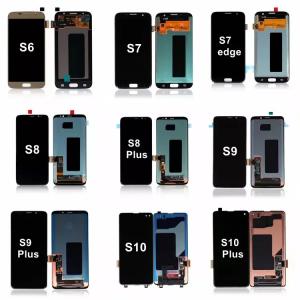 China SMG S5 S6 S7 Edge Mobile Phone LCD Display Replacement OEM on sale