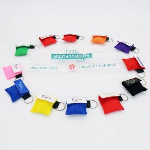 Wholesale Transparent CPR Rescue Mask for Emergency Medical Grade PVC Material from china suppliers
