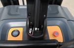 ISO Certified Full Electric Stacker Forklift 1000kg Capacity With Reach battery