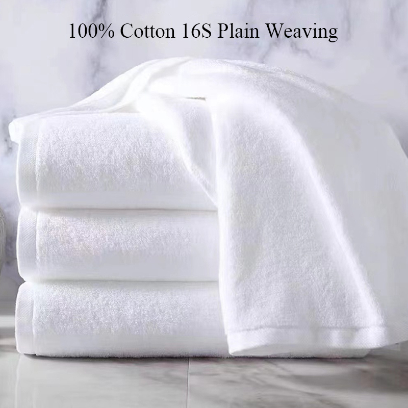 Five Star Hotel Bath Towel Set with Customized Size in SOLID COLOR 16S Cotton Towel