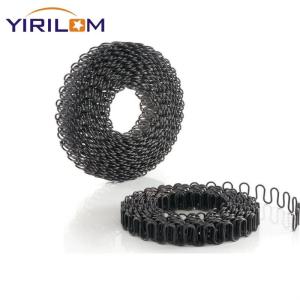 Wholesale Furniture Accessories Upholstery Steel Wire Roll Sofa Zig Zag Spring Coil Springs Black Zig Zag Springs from china suppliers