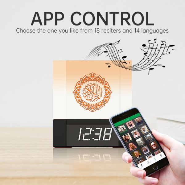 QB303 Bluetooth Azan Clock Quran Player 2000mah
