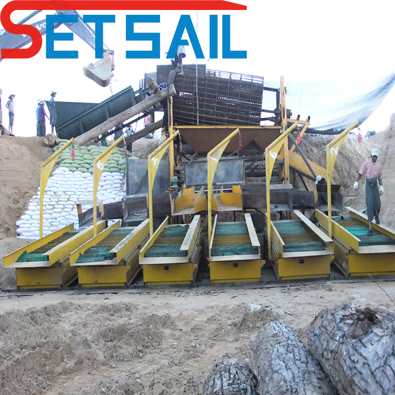 Diesel Engine Power Land Mining Equipment for Gold