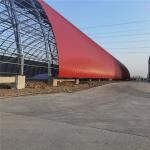 Commercial Portal Steel Frame Buildings , Prefabricated Steel Trusses Customized